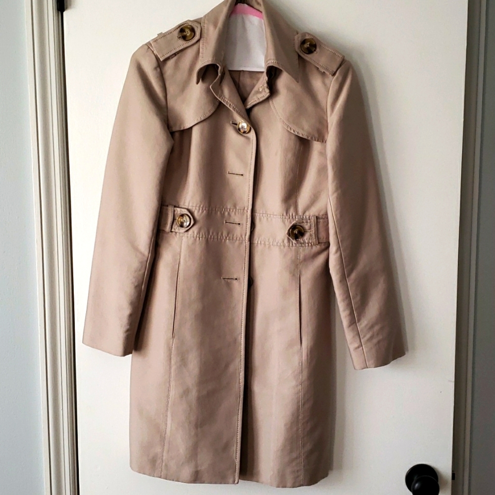Kenneth Cole trench coat style coat XS